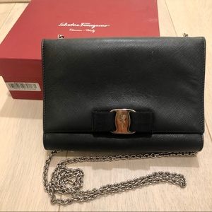 salvatore ferragamo miss vara crossbody bow bag
